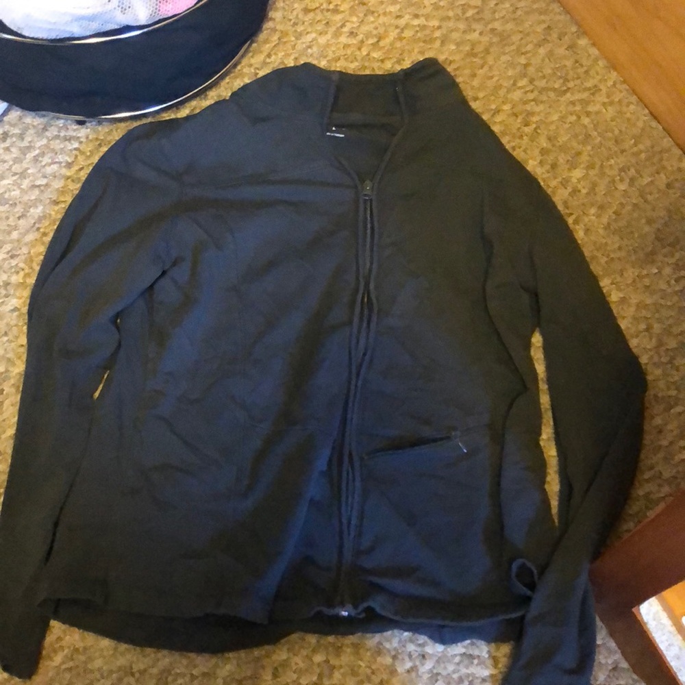 Fashion Bug zip up work out long sleeve